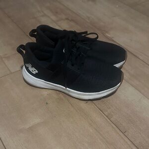 New Balance Black Sneakers with White Midsoles